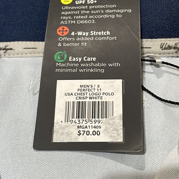 NEW w/TAGS Walter Hagen USA Golf Shirt 🇺🇸 ⛳️ size small - Picture 9 of 9